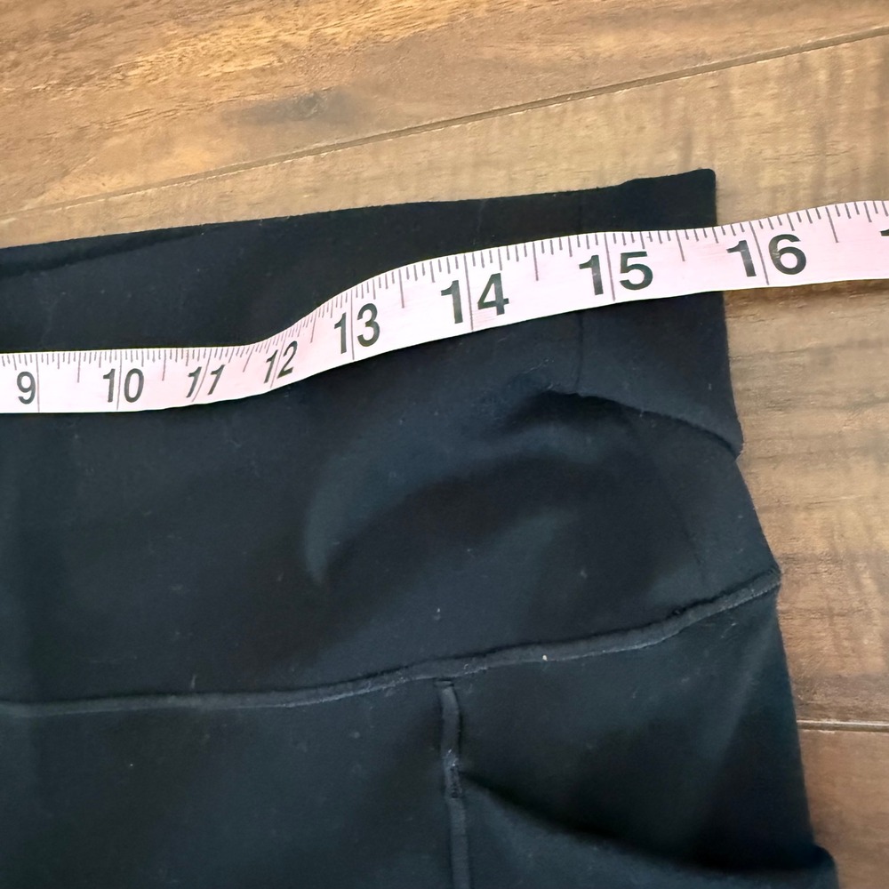 Old Navy Active StudioSmooth Extra High-Rise Leggings Black XL‎ Go-Dry Pockets - Picture 6 of 8